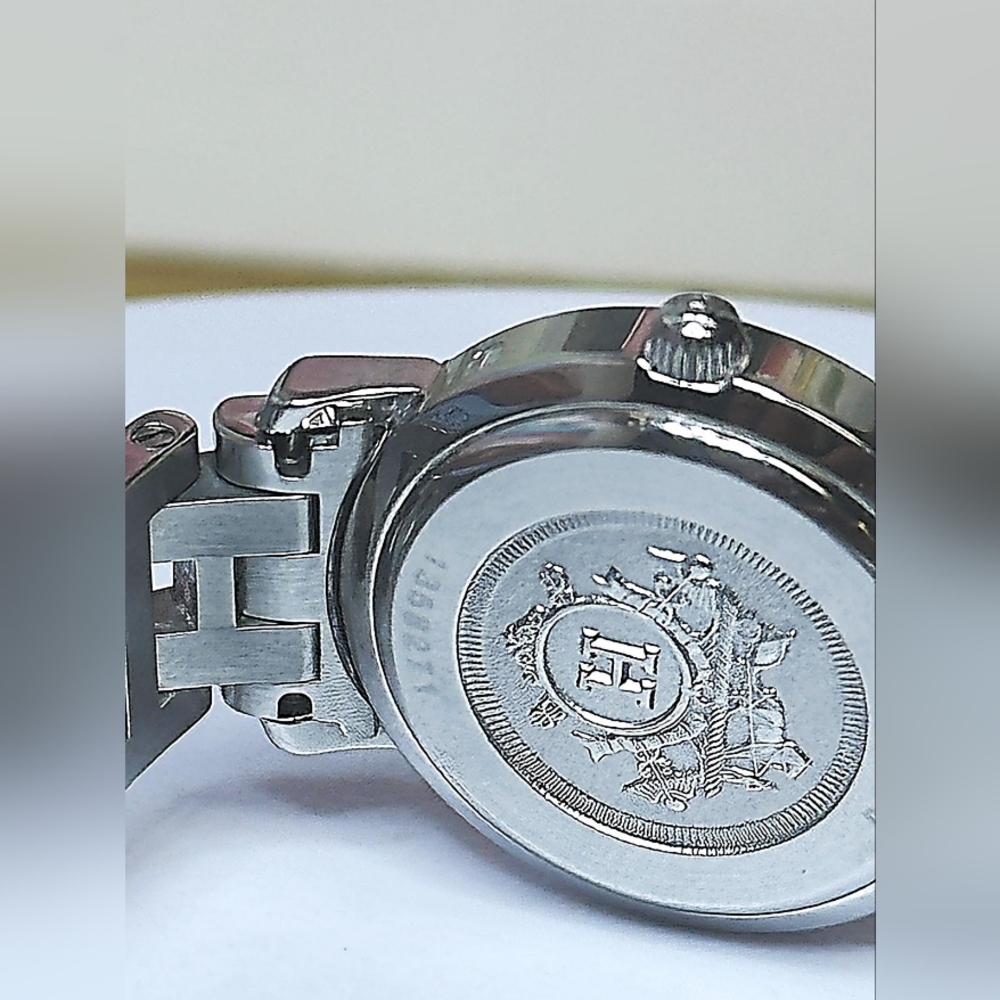 Hermes Quartz Ladies Clipper C.L4.201 Watch Date - Picture 9 of 16